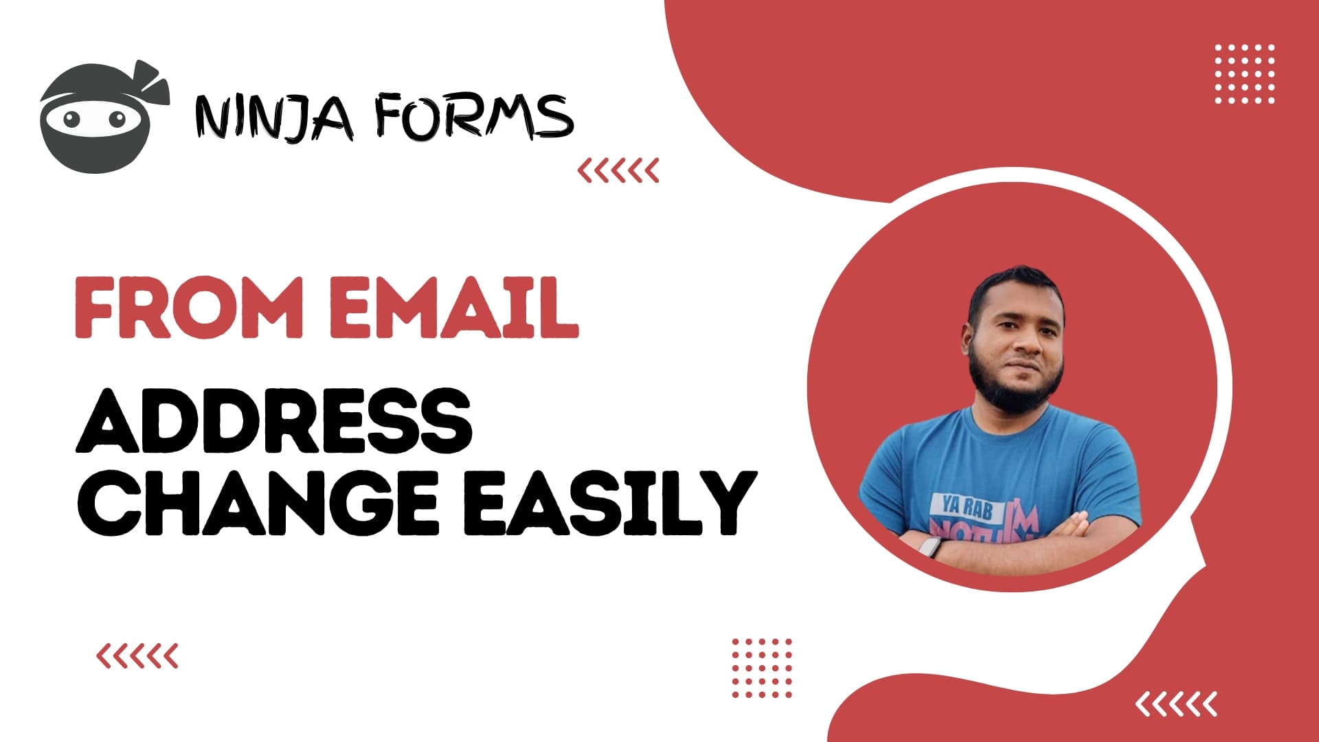 Change From Email Address in Ninja Forms