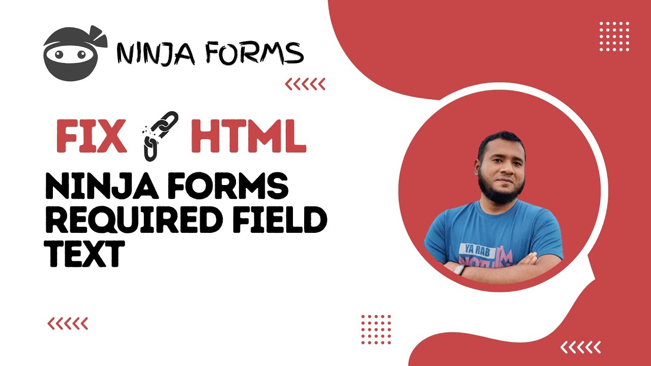 Fix Broken Required Field Text in Ninja Forms