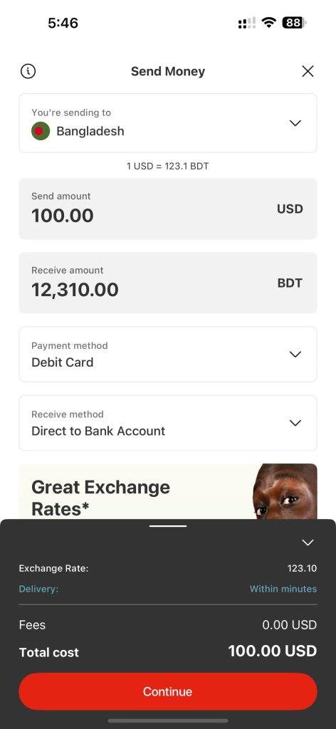 MoneyGram High Rate